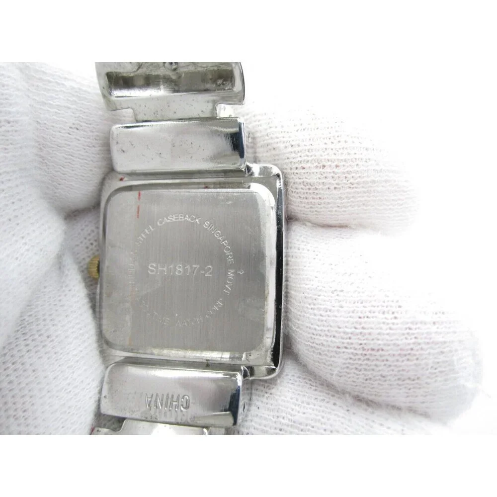 Women's Novelle Quartz Analog Dial Causal Round Bangle Watch (E158)
